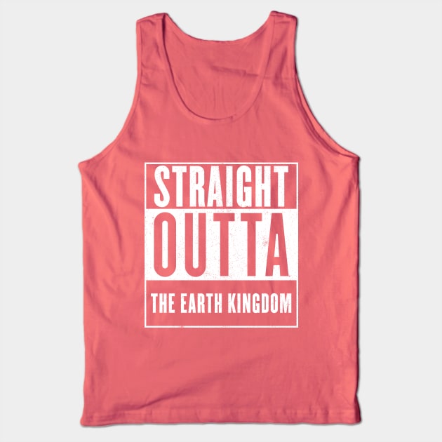 Straight Outta the Earth Kingdom Tank Top by EbukaAmadiObi19
